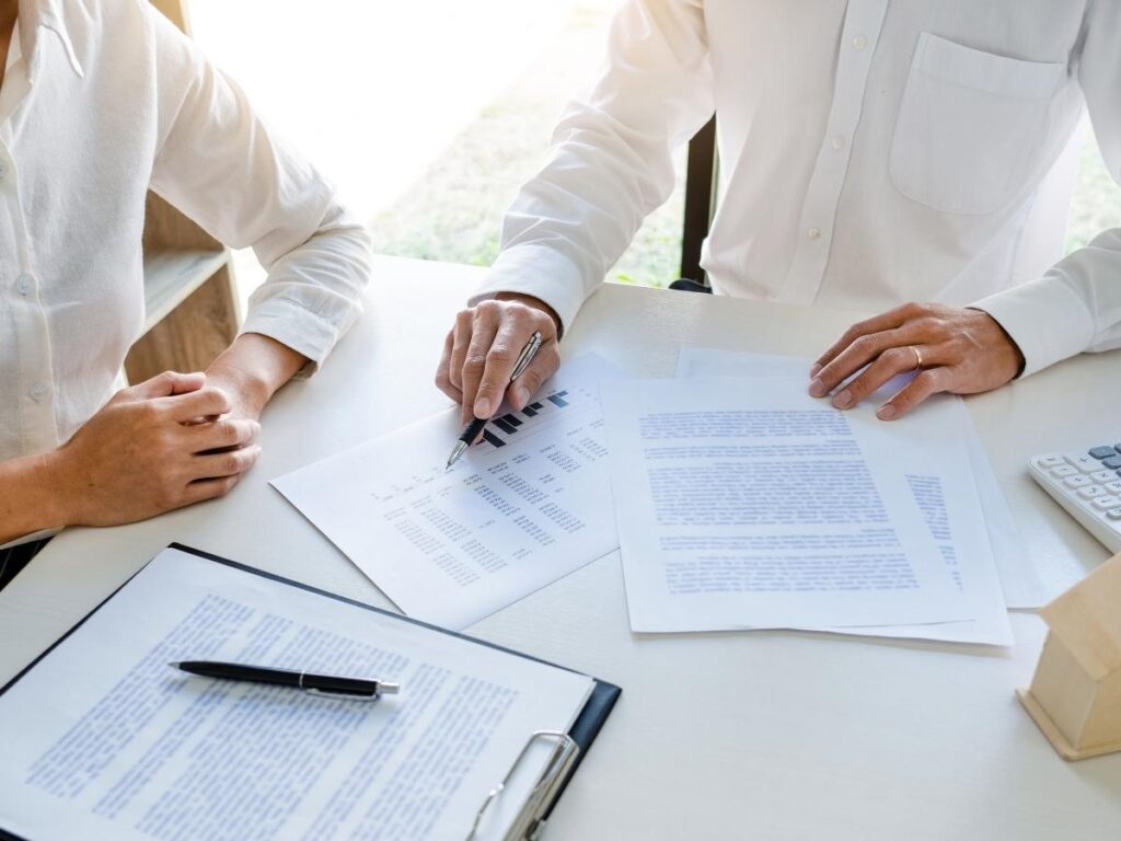 documents legal review before deposit